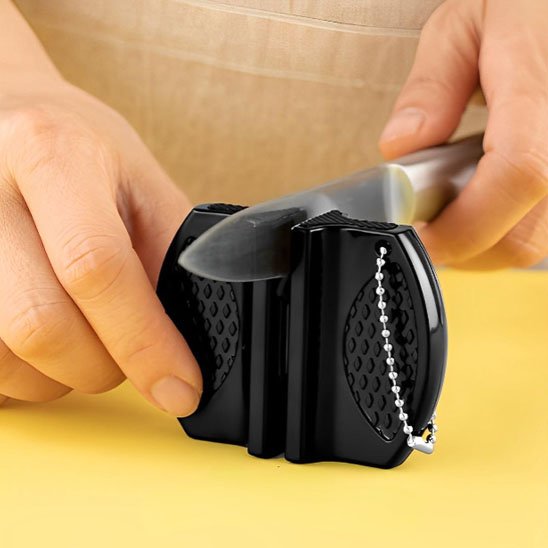Aiguiseur couteau PortaPro econome inox femme