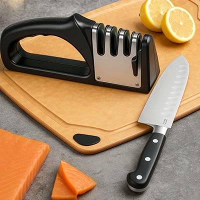 Aiguiseur couteau GripSecur presenation