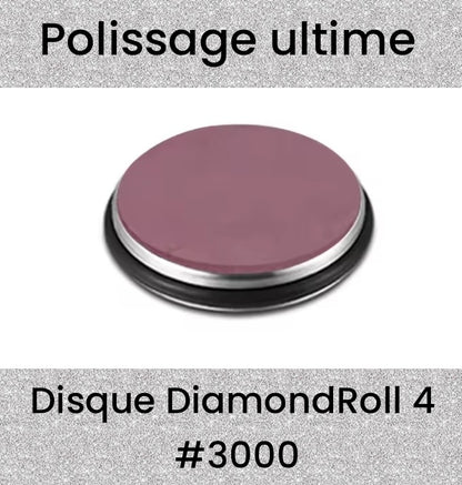 Aiguiseur couteau DiamondRoll 4™ disque polissage ultime 3000