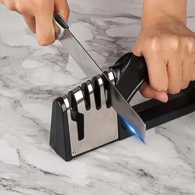 Aiguiseur couteau GripSecur prise couteau