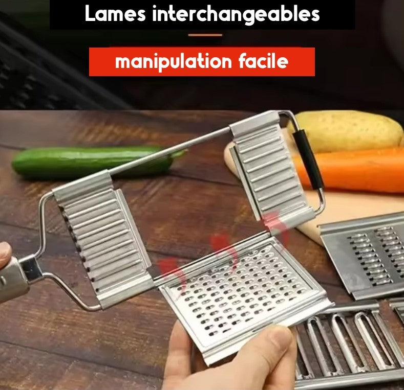 Mandoline japonaise FastCut Pro changement lame facile