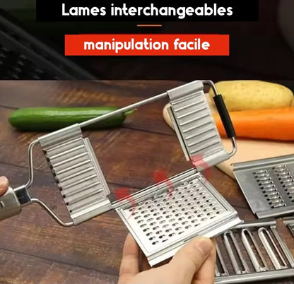 Mandoline japonaise FastCut Pro changement lame facile