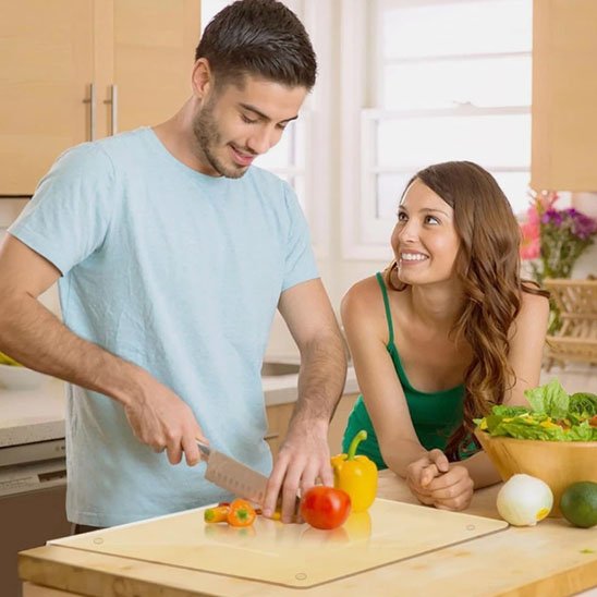 Planche a decouper ClearCut couple heureux
