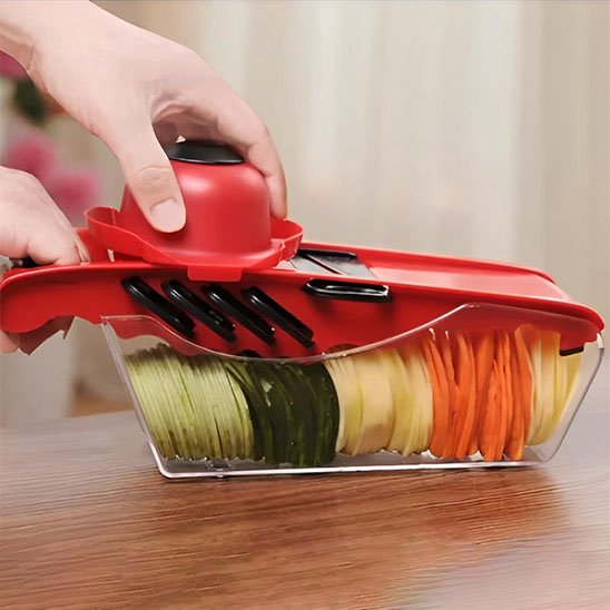 mandoline cuisine professionnelle Precinox legumes